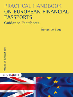 cover image of Practical Handbook on European Financial Passports